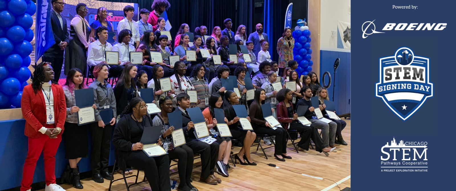 Project Exploration STEM Signing Day